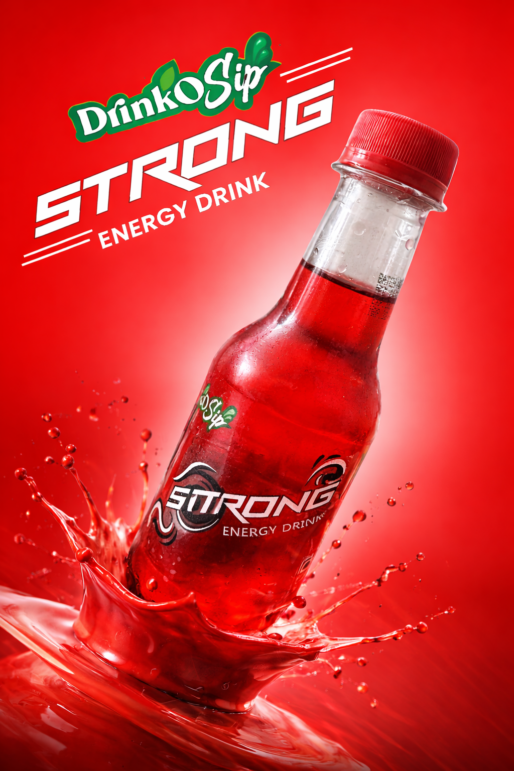 DrinkoSip Strong Energy Drink