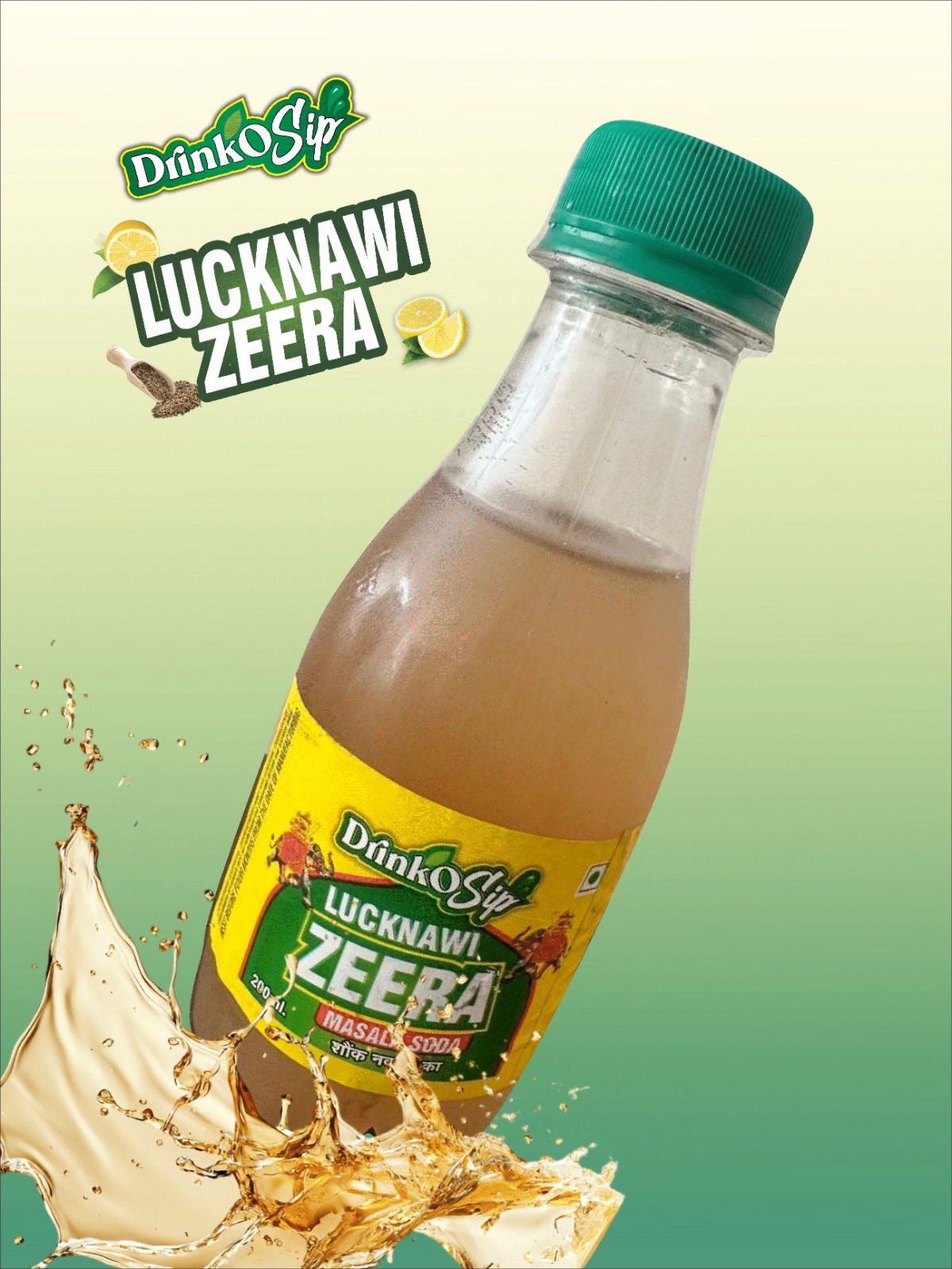 Lucknawi Zeera — DrinkoSip flagship masala jeera drink